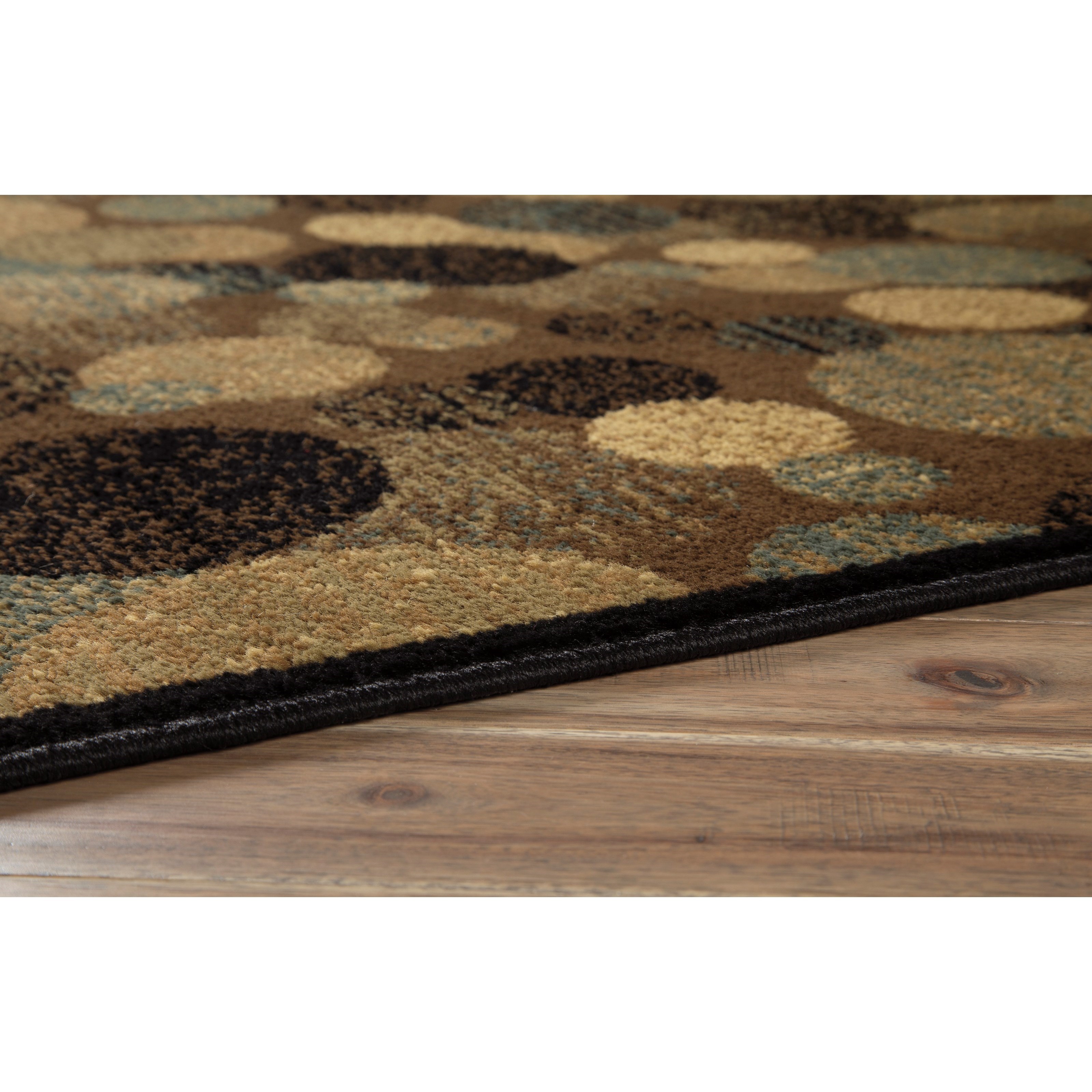 Signature Design by Ashley Contemporary Area Rugs R402141 Vance Brown